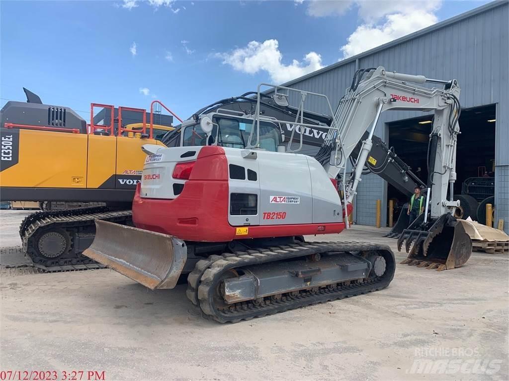 Takeuchi TB2150 Escavadoras de rastos