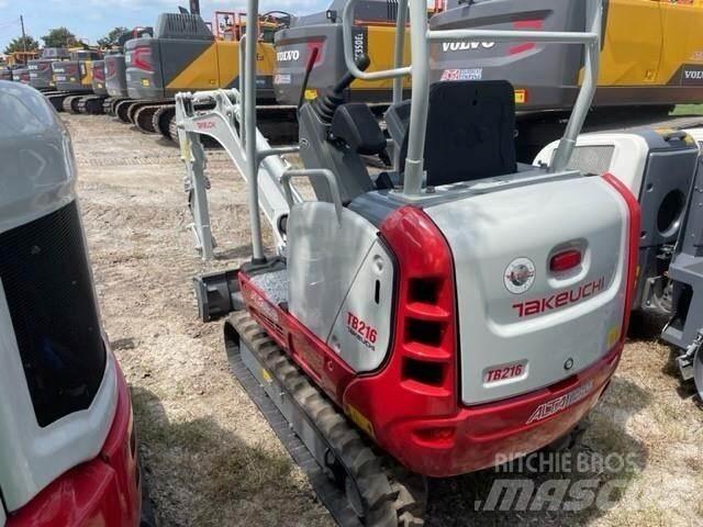 Takeuchi TB216 Mini Escavadoras <7t