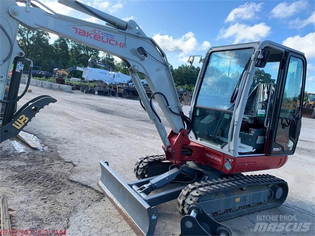 Takeuchi TB235-2 Mini Escavadoras <7t