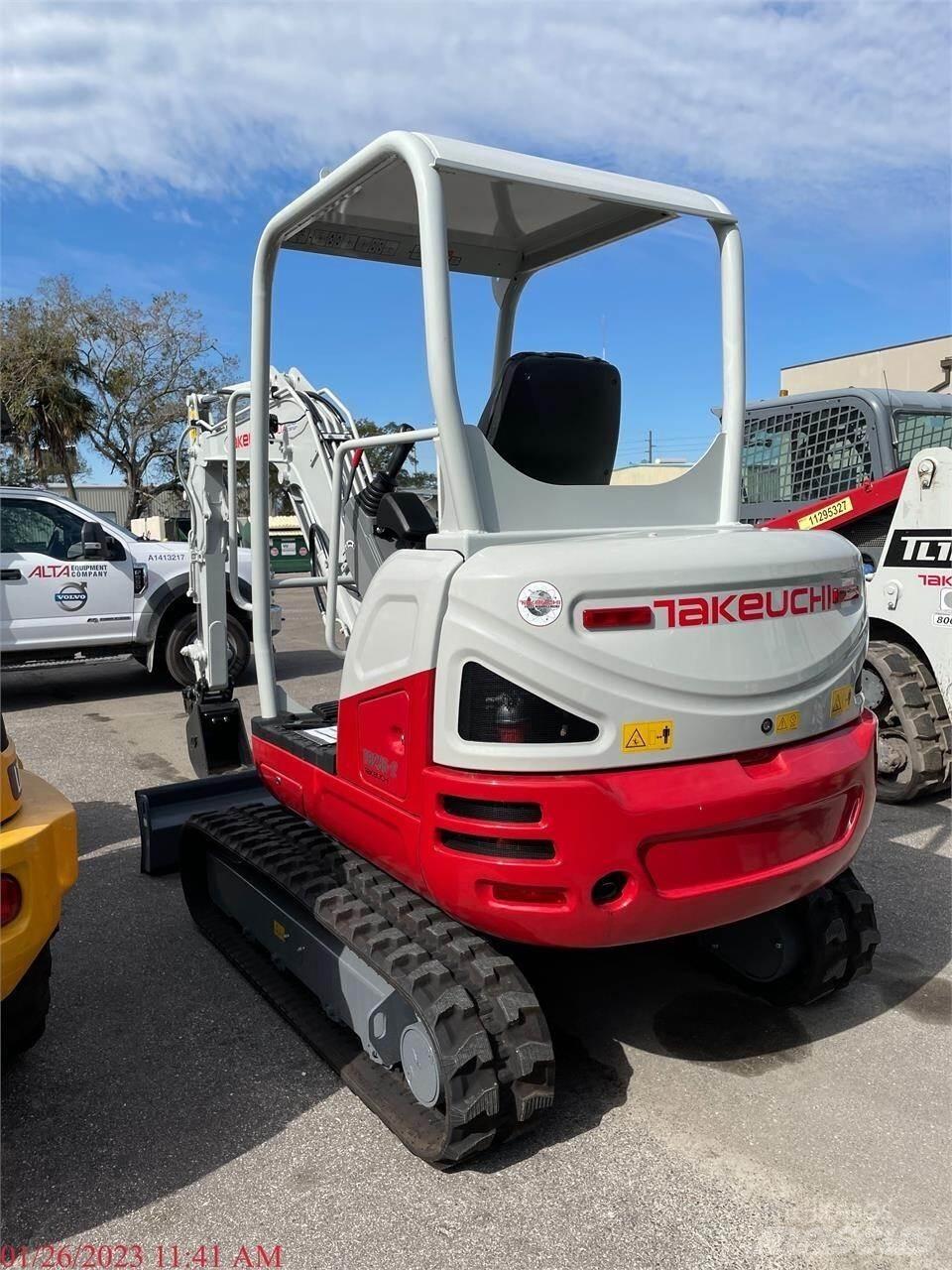 Takeuchi TB235-2 Mini Escavadoras <7t