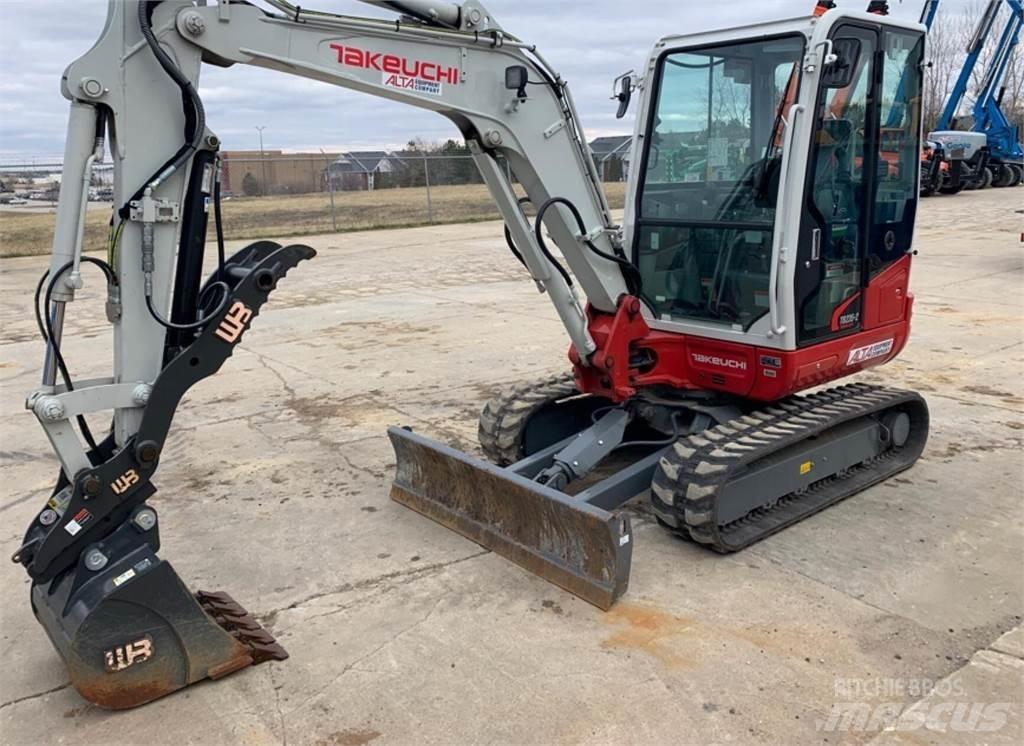 Takeuchi TB235-2 Mini Escavadoras <7t