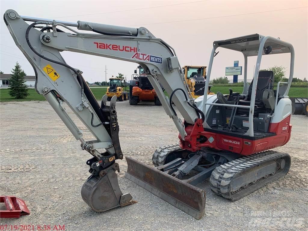 Takeuchi TB240 Mini Escavadoras <7t