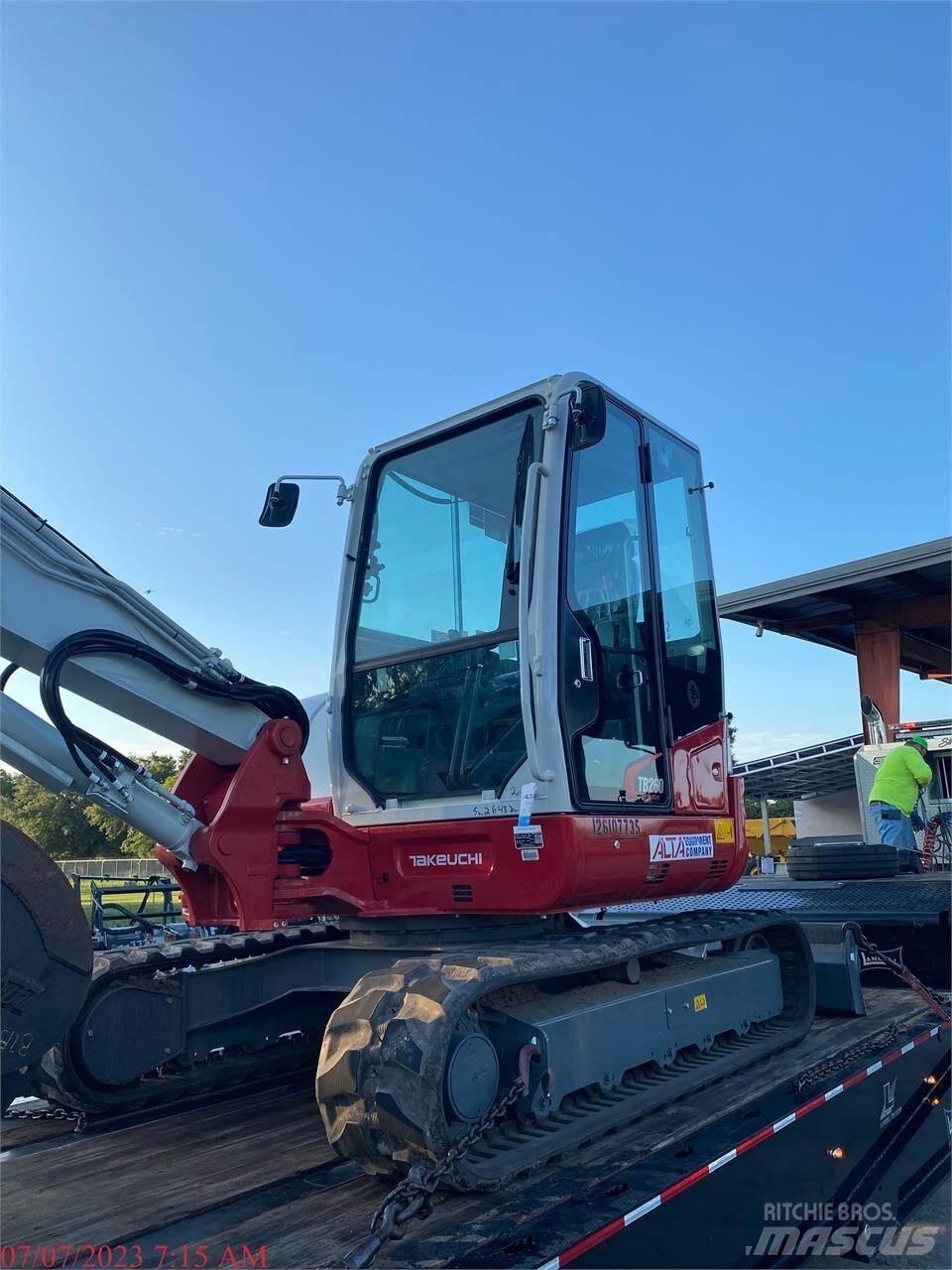 Takeuchi TB260 Escavadoras de rastos