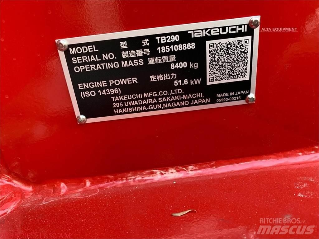Takeuchi TB290 Escavadoras de rastos