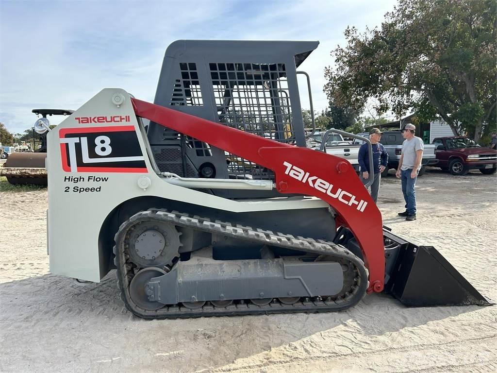 Takeuchi TL8 Carregadoras de direcção deslizante