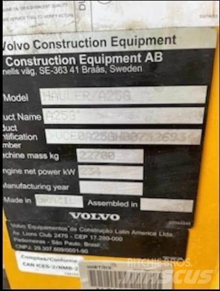 Volvo A25G Camiões articulados
