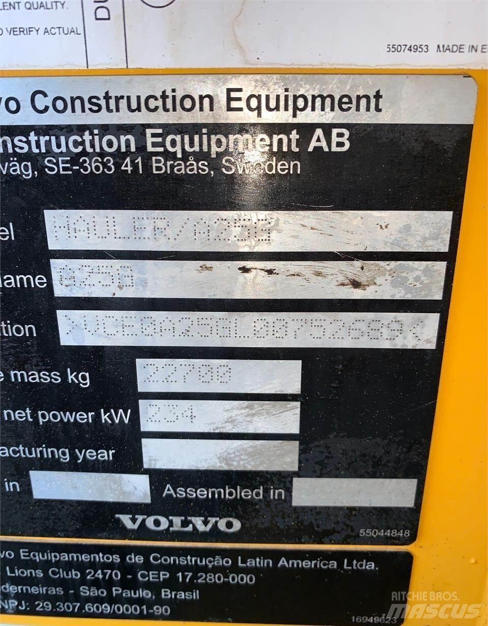Volvo A25G Camiões articulados