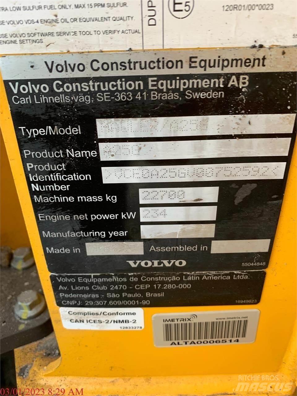 Volvo A25G Camiões articulados