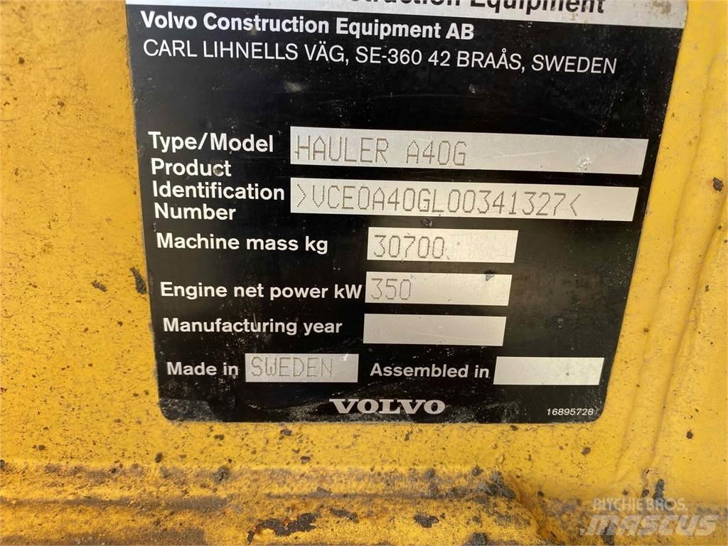 Volvo A40G Camiões articulados