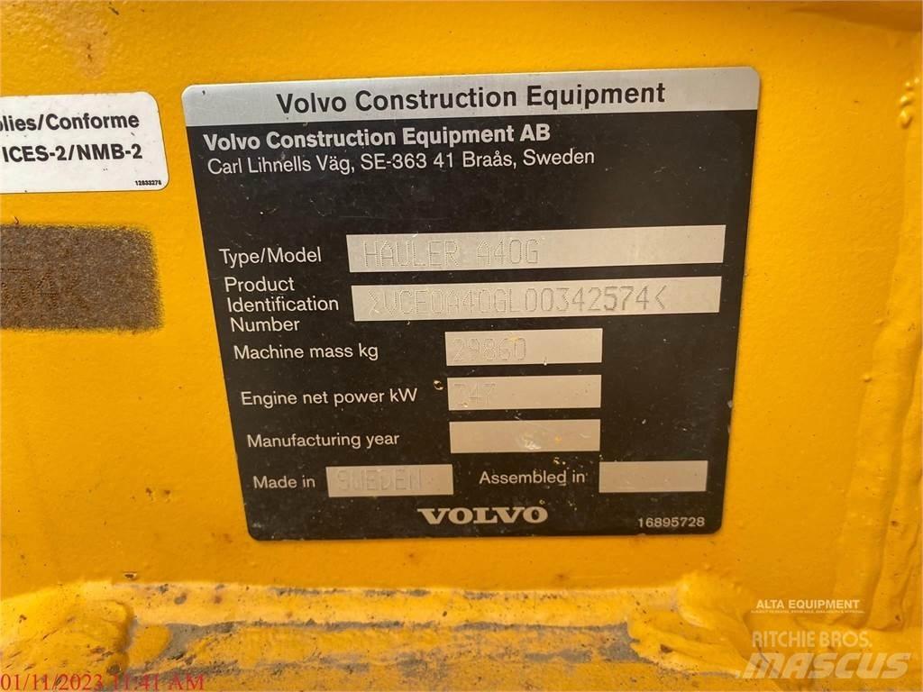 Volvo A40G Camiões articulados