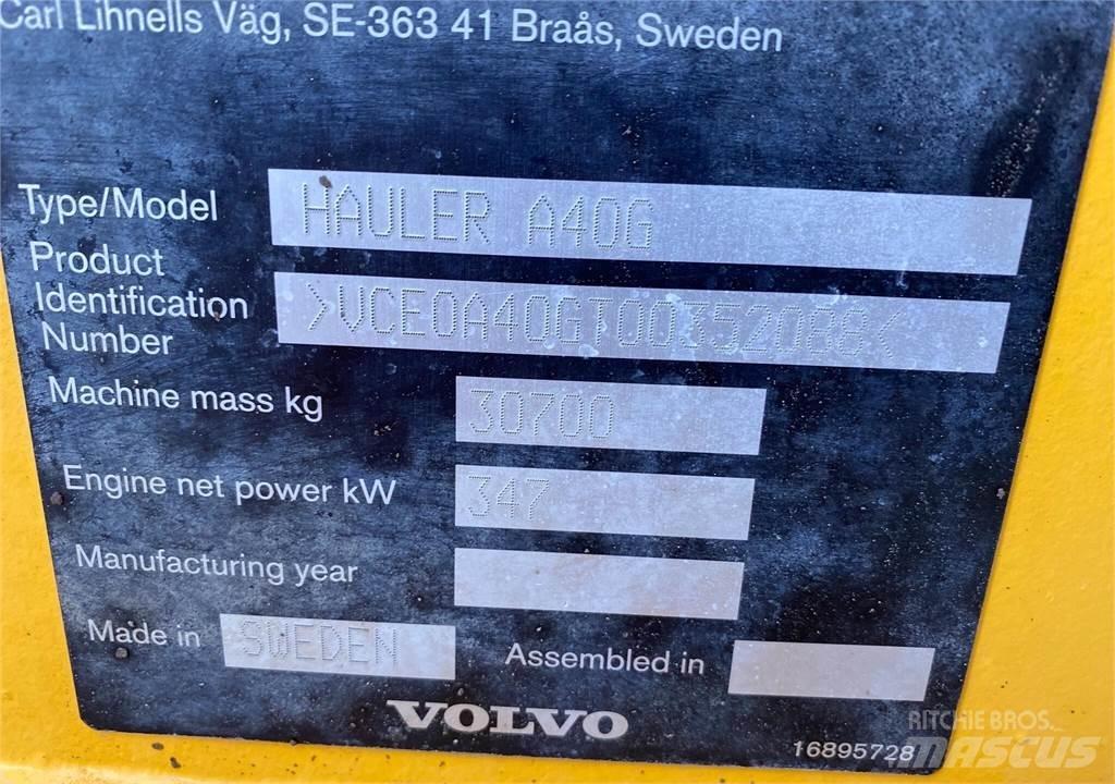 Volvo A40G Camiões articulados