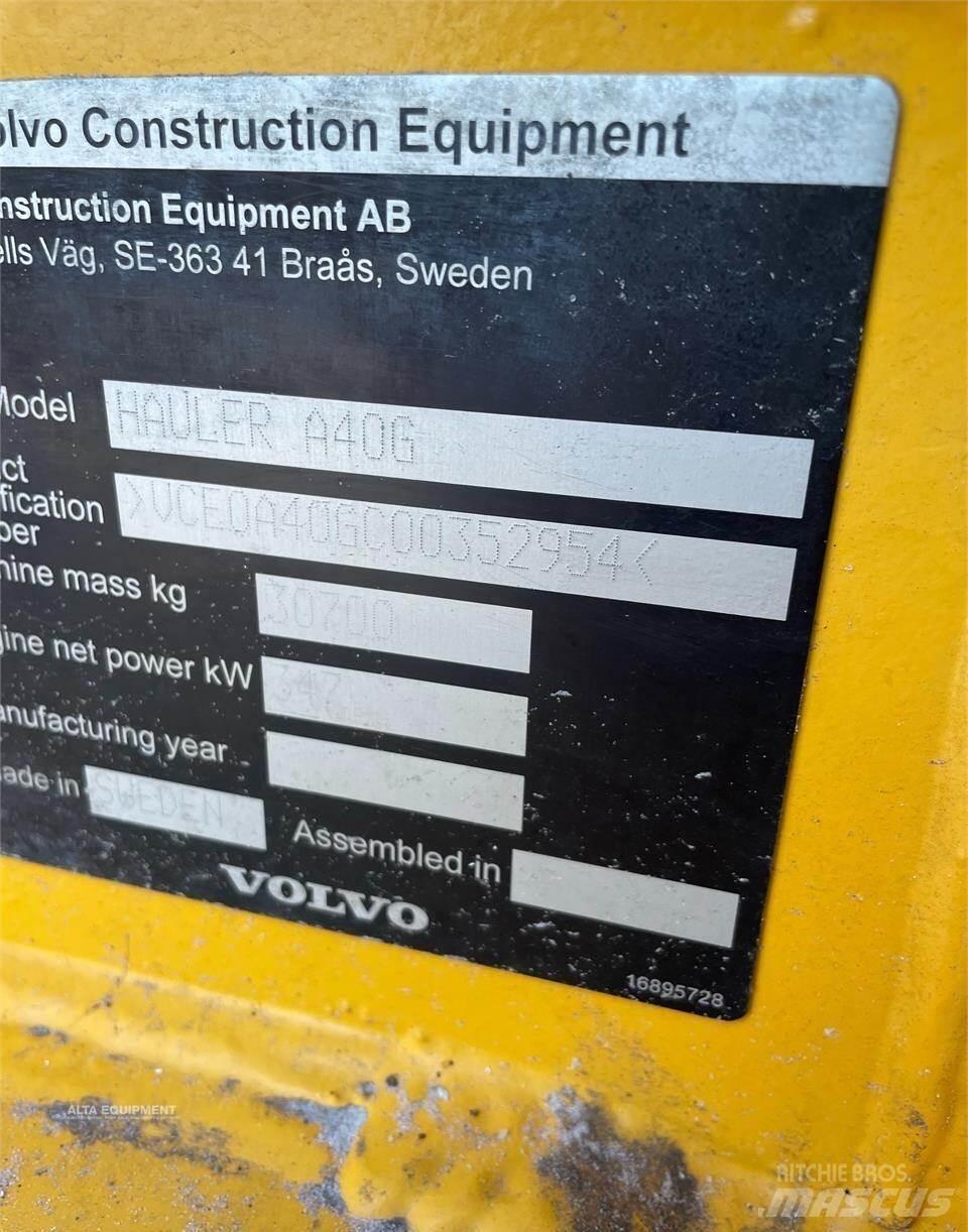 Volvo A40G Camiões articulados