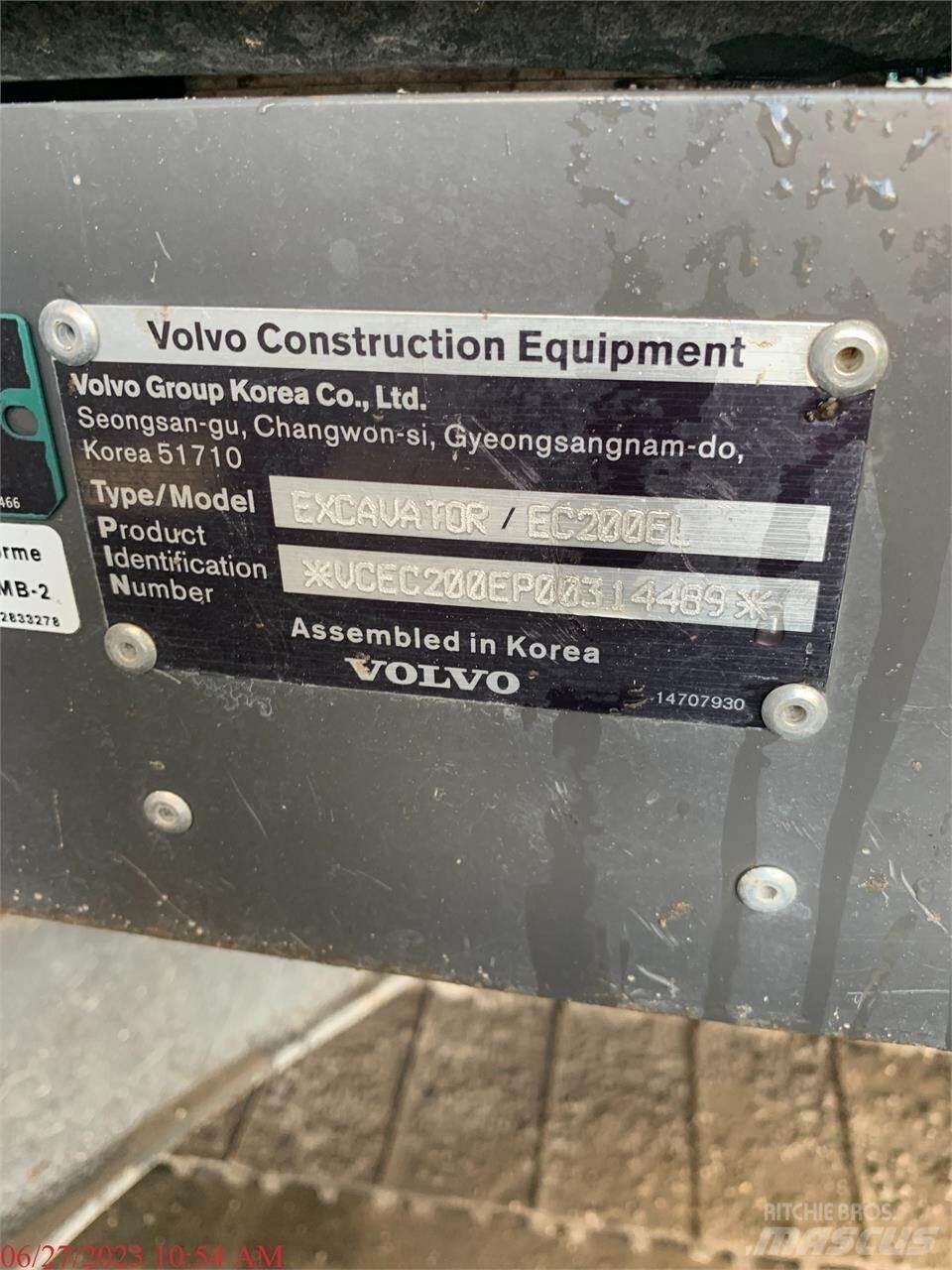 Volvo EC200EL Escavadoras de rastos
