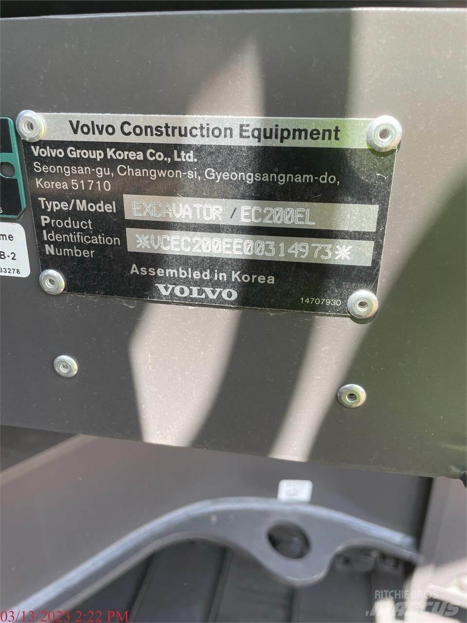 Volvo EC200EL Escavadoras de rastos
