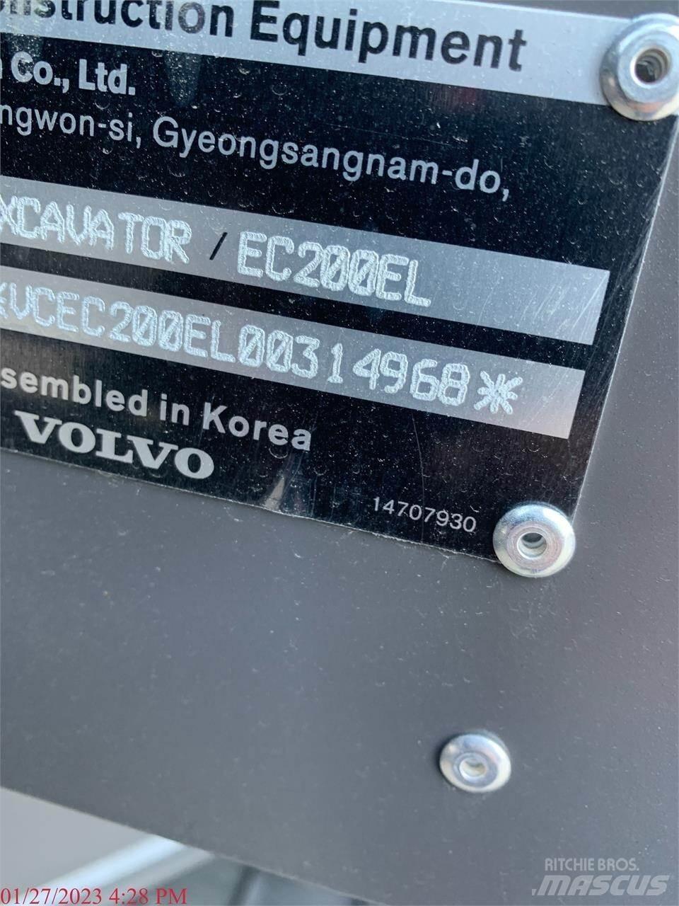 Volvo EC200EL Escavadoras de rastos