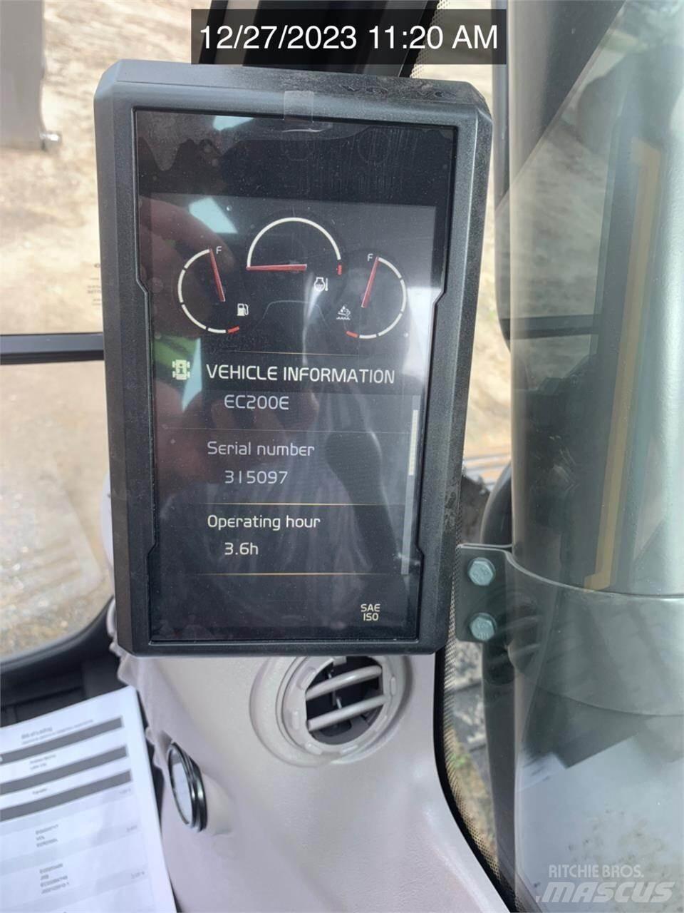 Volvo EC200EL Escavadoras de rastos