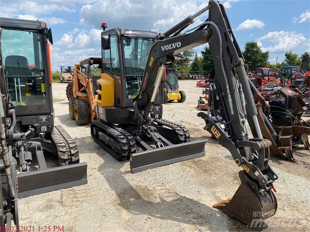 Volvo EC27D Mini Escavadoras <7t