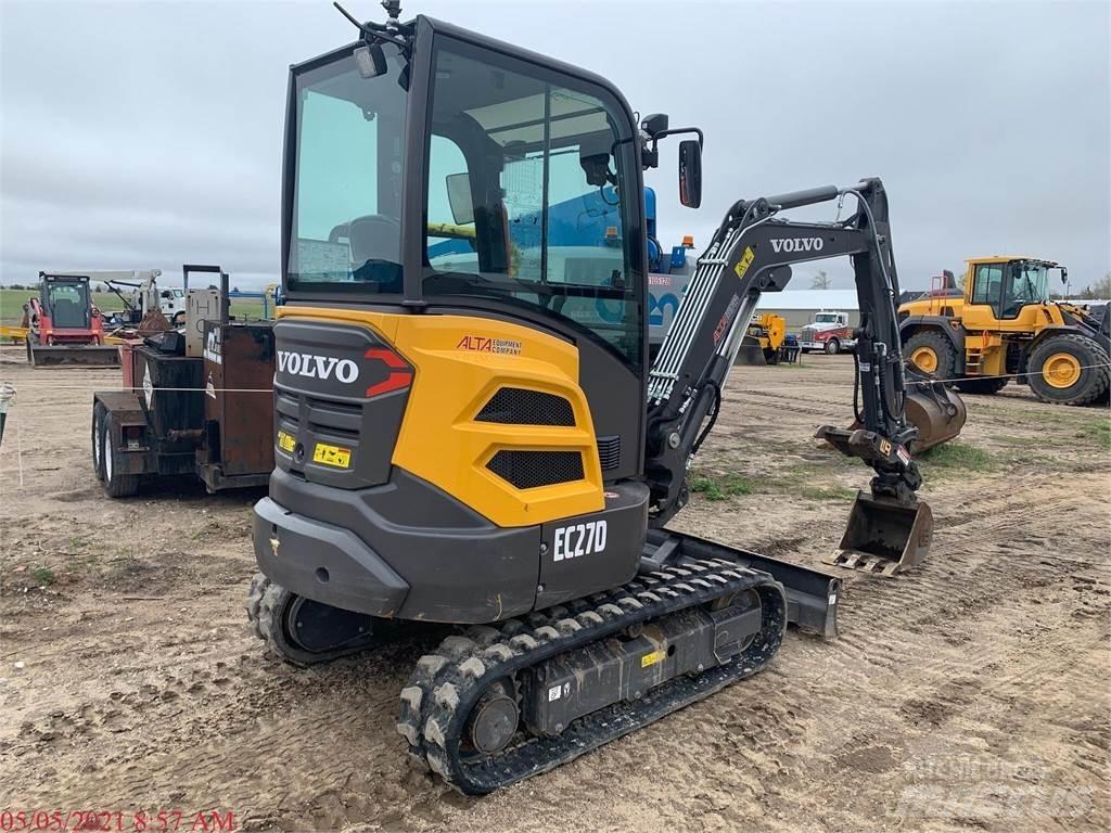 Volvo EC27D Mini Escavadoras <7t