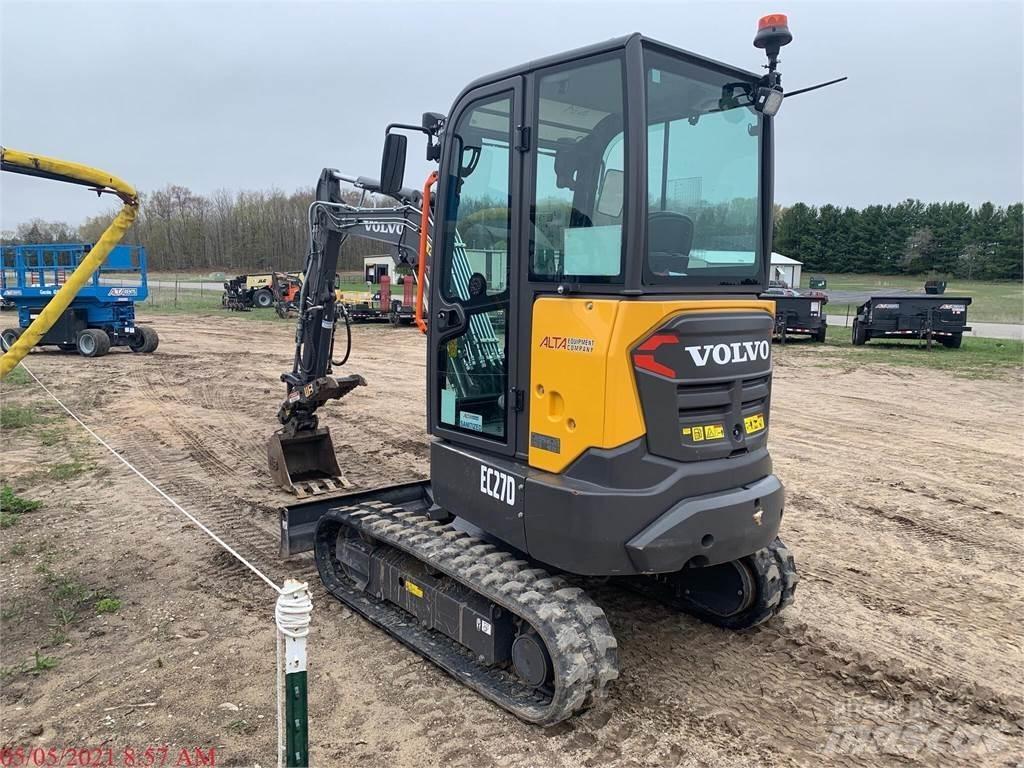 Volvo EC27D Mini Escavadoras <7t