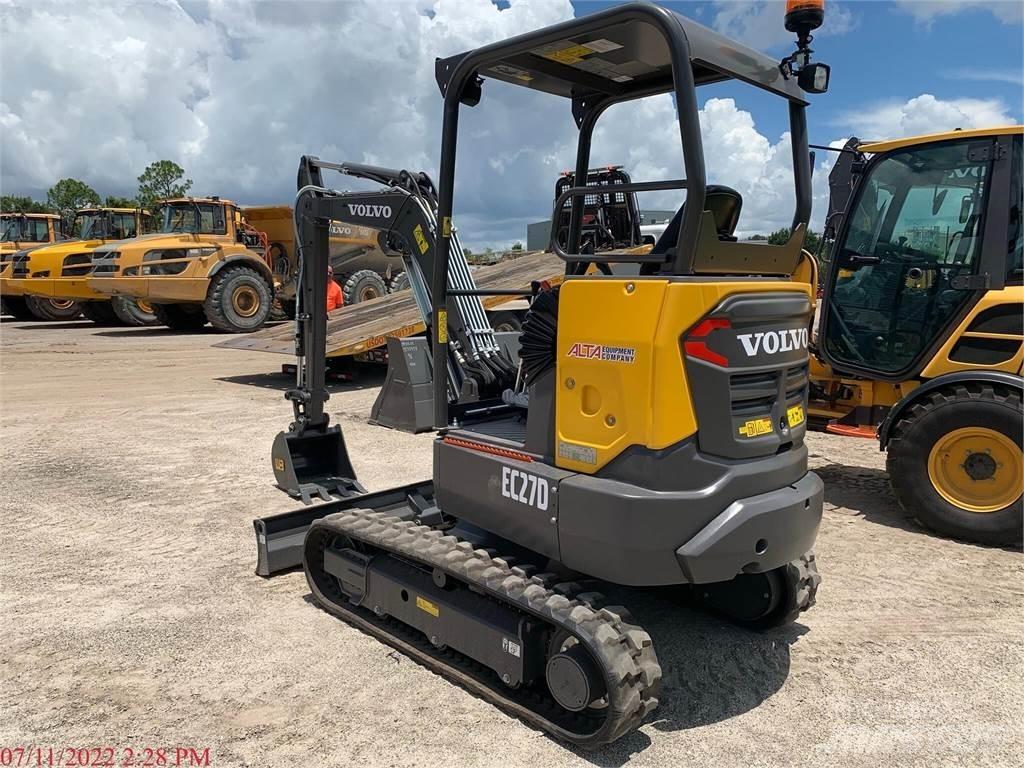 Volvo EC27D Mini Escavadoras <7t