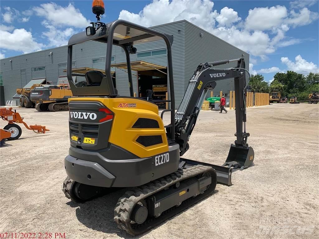 Volvo EC27D Mini Escavadoras <7t