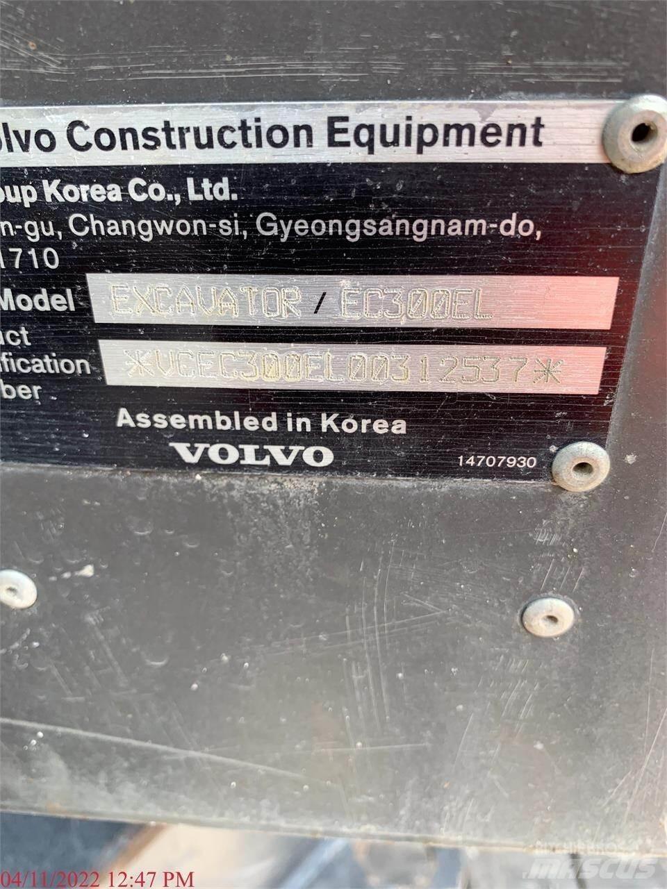 Volvo EC300EL Escavadoras de rastos