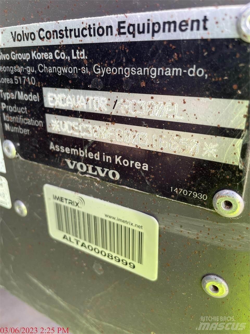 Volvo EC300EL Escavadoras de rastos