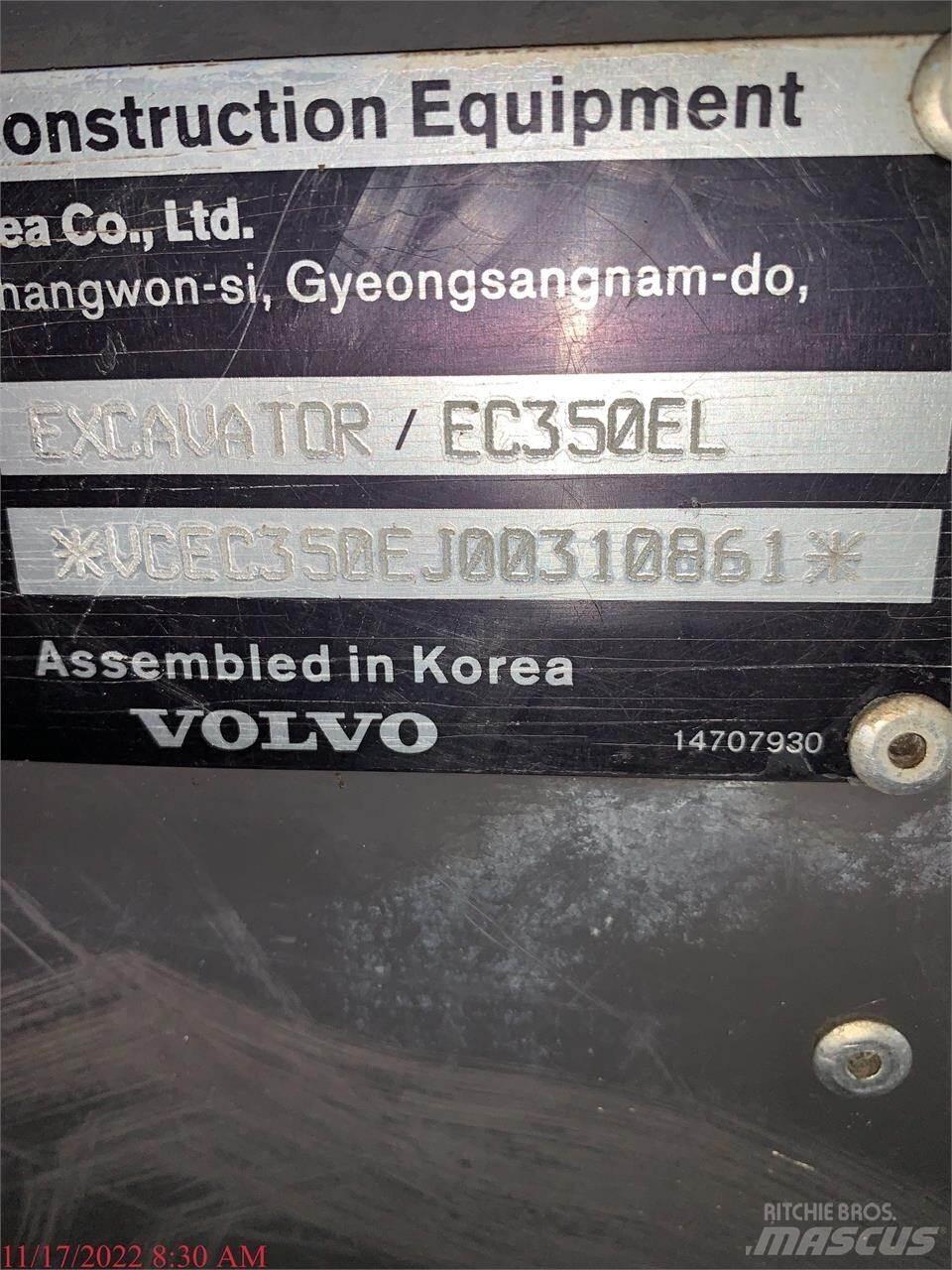 Volvo EC350EL Escavadoras de rastos
