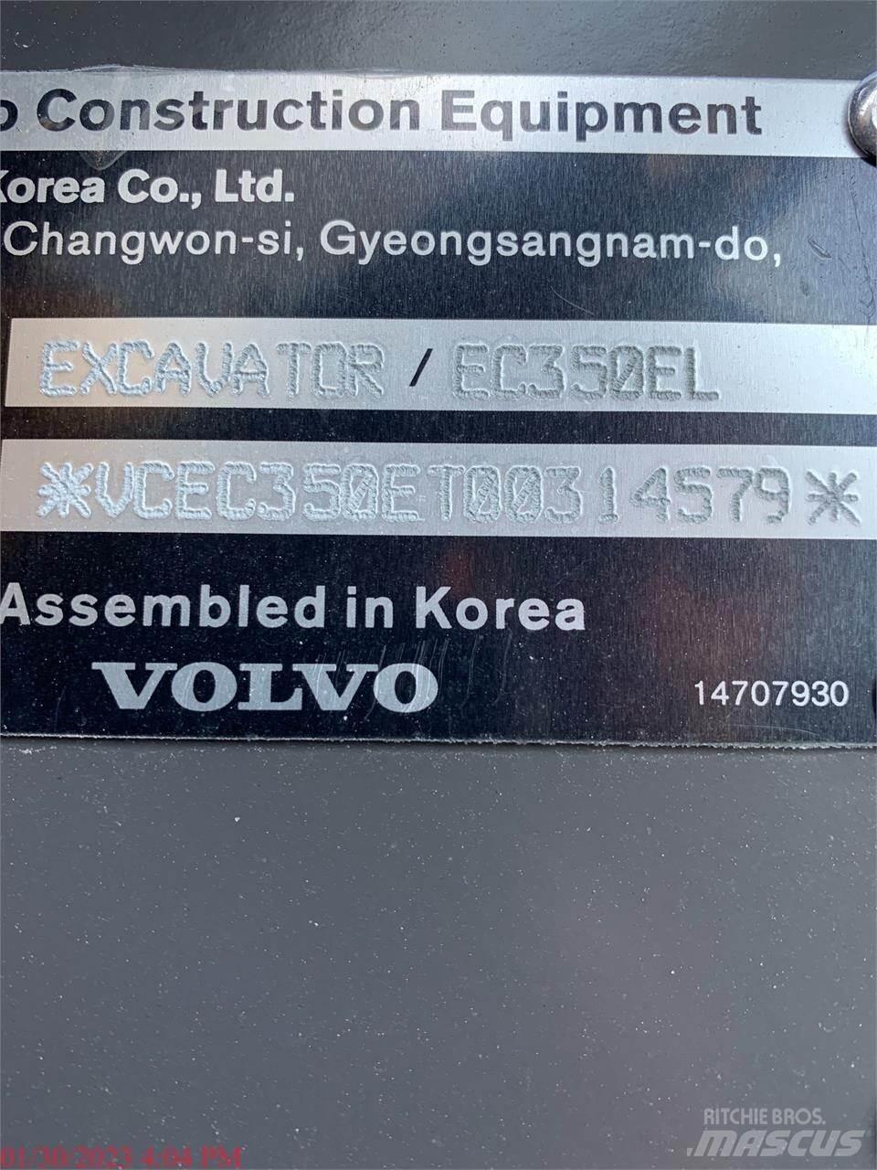 Volvo EC350EL Escavadoras de rastos