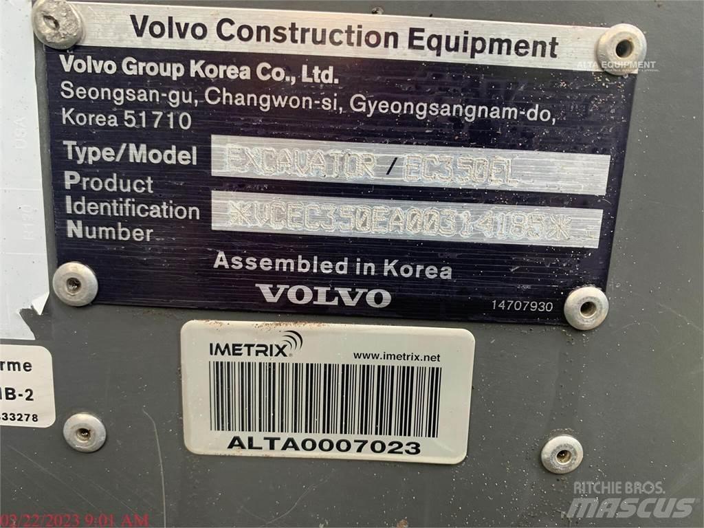Volvo EC350EL Escavadoras de rastos