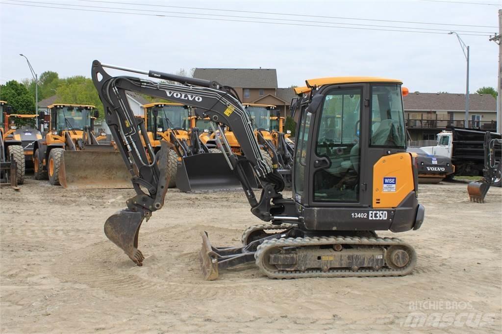 Volvo EC35D Mini Escavadoras <7t