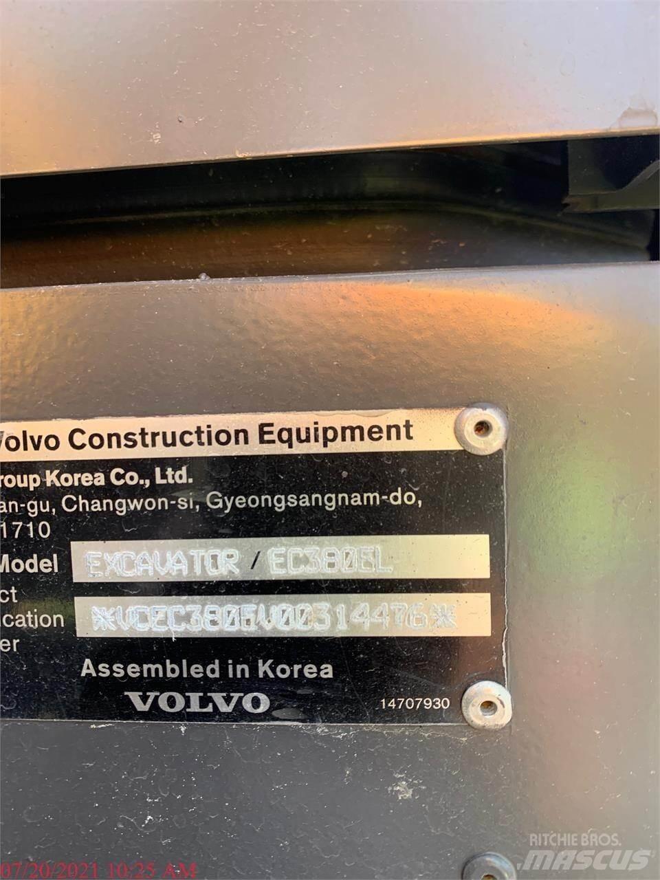 Volvo EC380EL Escavadoras de rastos