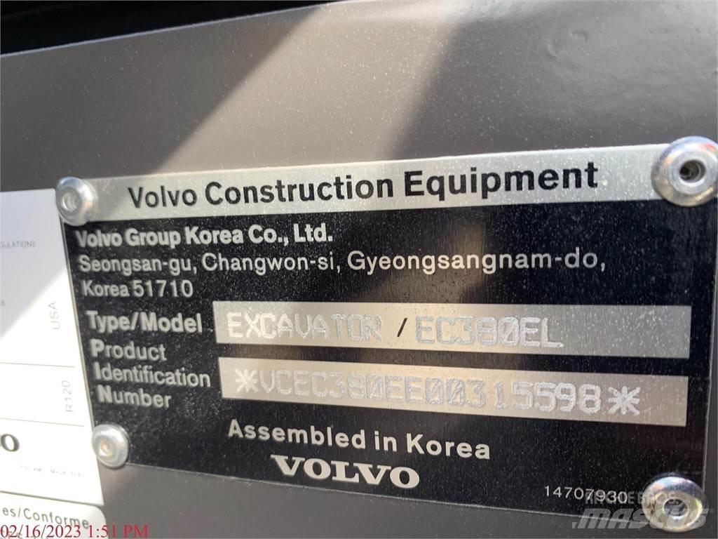 Volvo EC380EL Escavadoras de rastos
