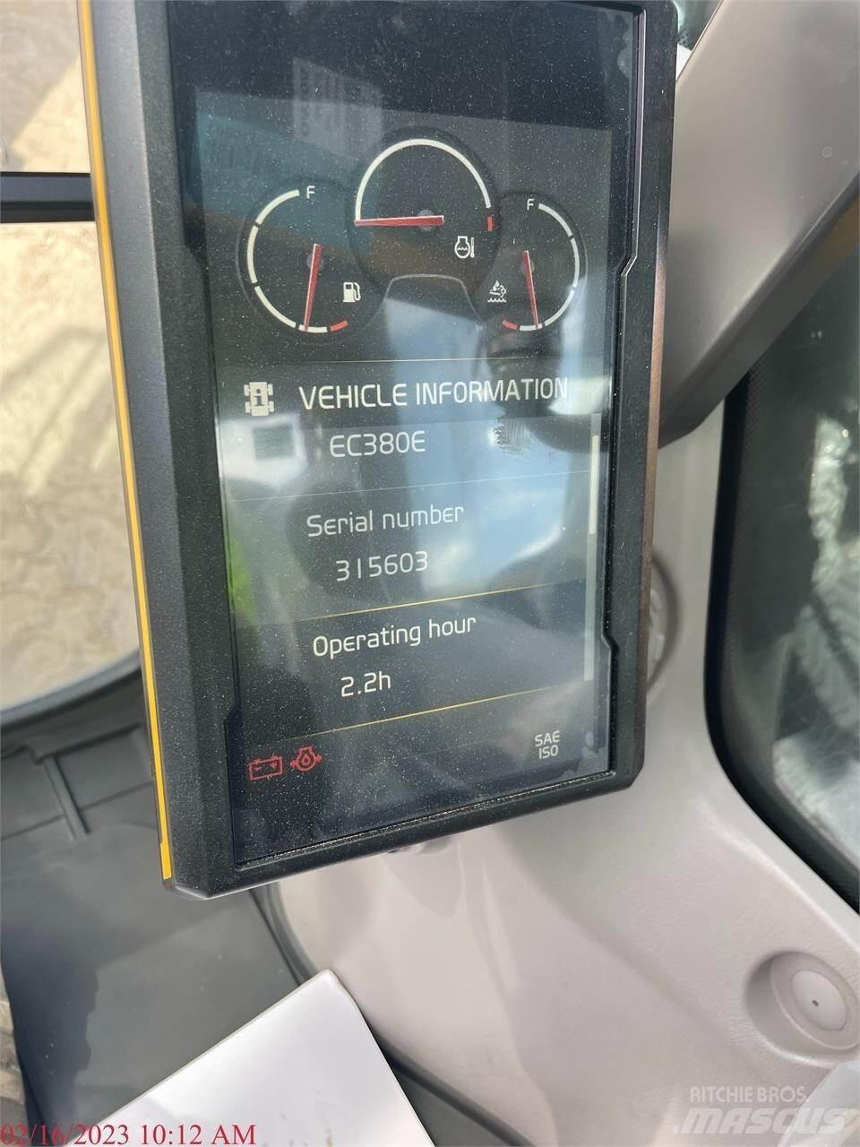 Volvo EC380EL Escavadoras de rastos