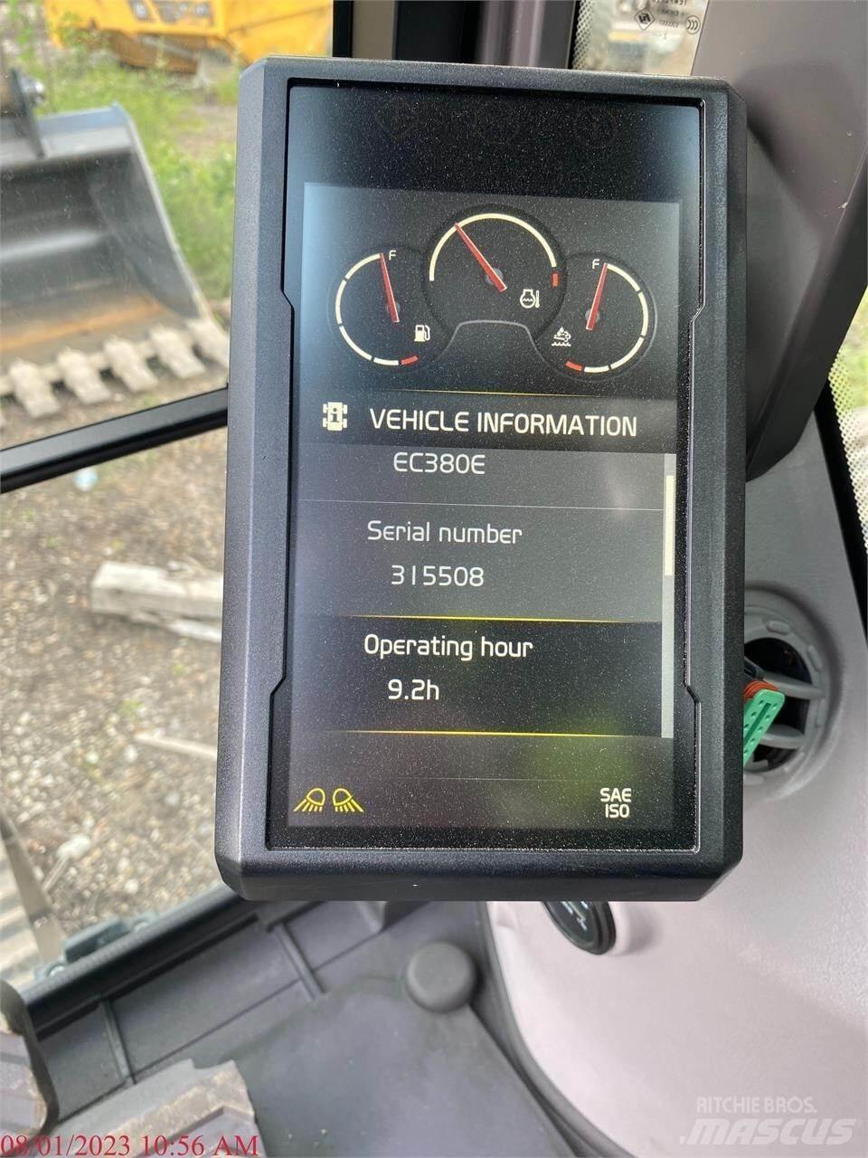 Volvo EC380EL Escavadoras de rastos