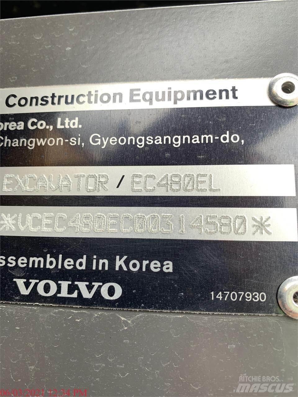 Volvo EC480EL Escavadoras de rastos