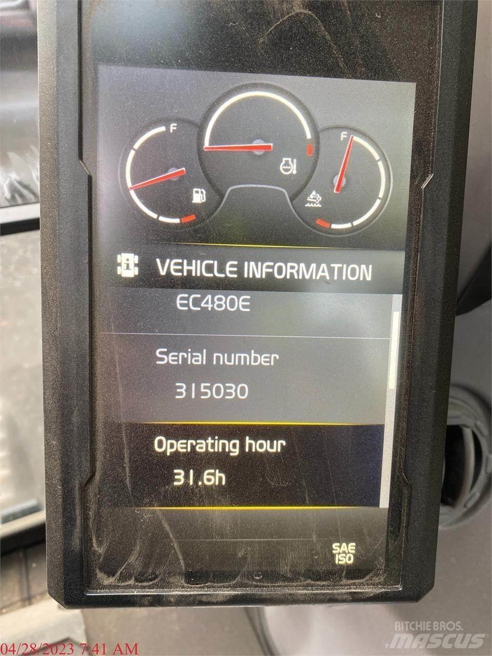Volvo EC480EL Escavadoras de rastos