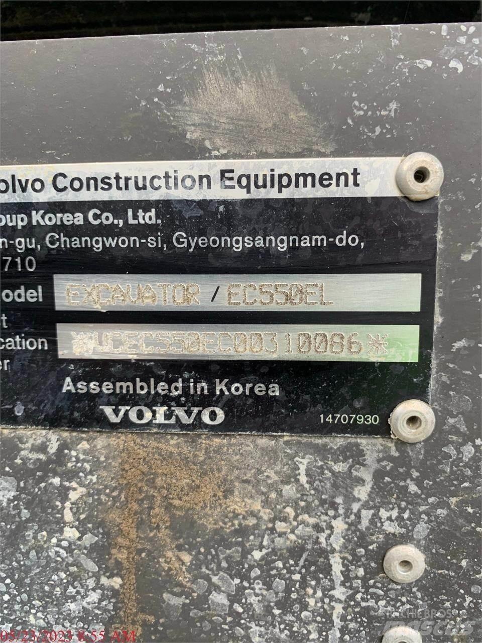 Volvo EC550EL Escavadoras de rastos