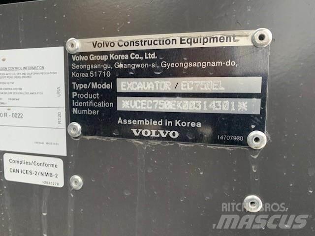 Volvo EC750EL Escavadoras de rastos