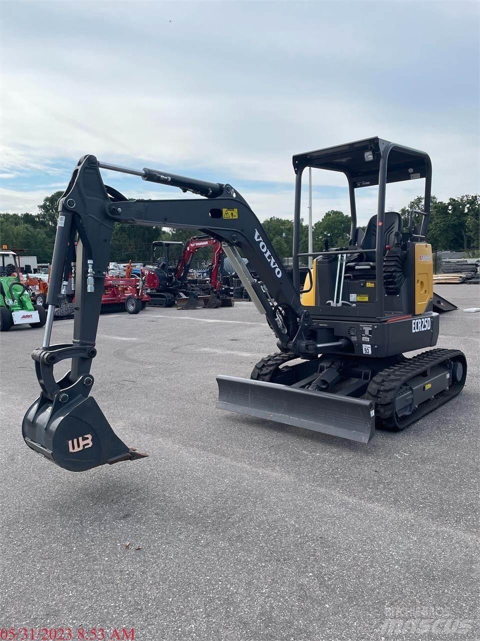 Volvo ECR25D Mini Escavadoras <7t