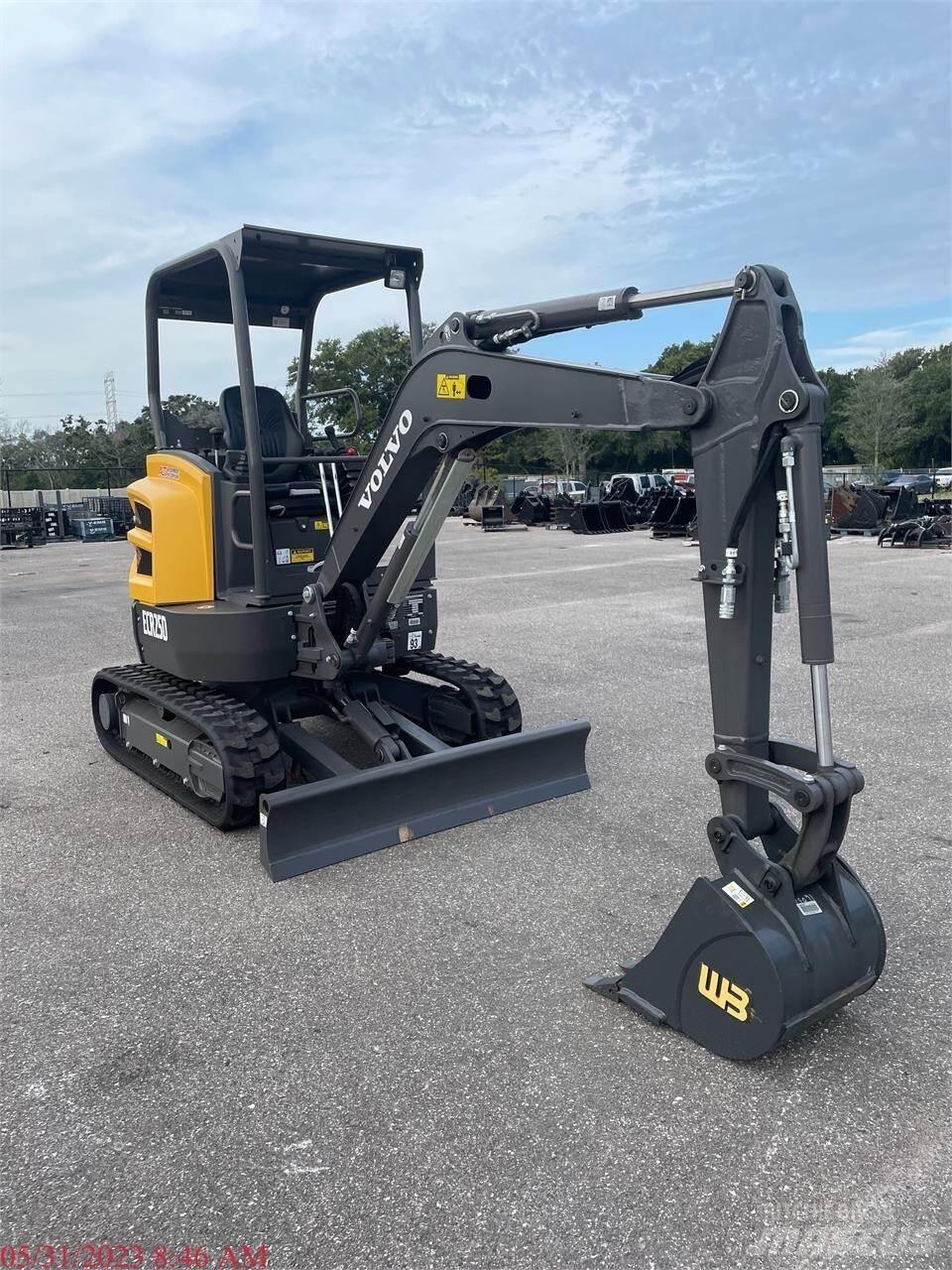 Volvo ECR25D Mini Escavadoras <7t