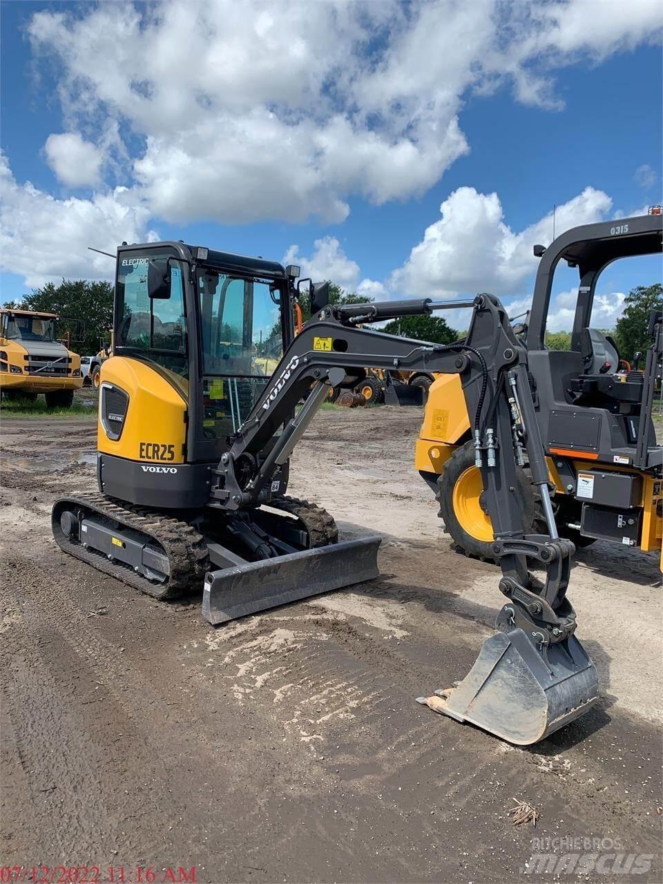 Volvo ECR25D Mini Escavadoras <7t