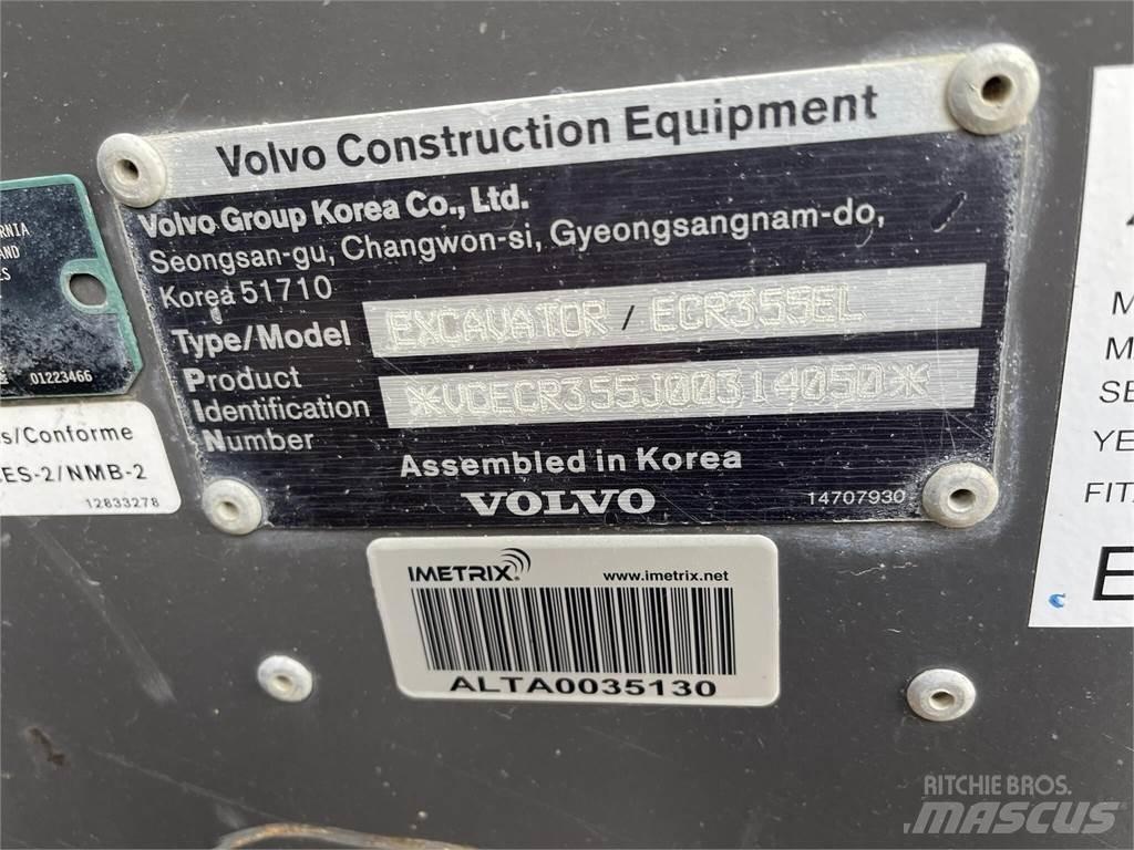 Volvo ECR355EL Escavadoras de rastos