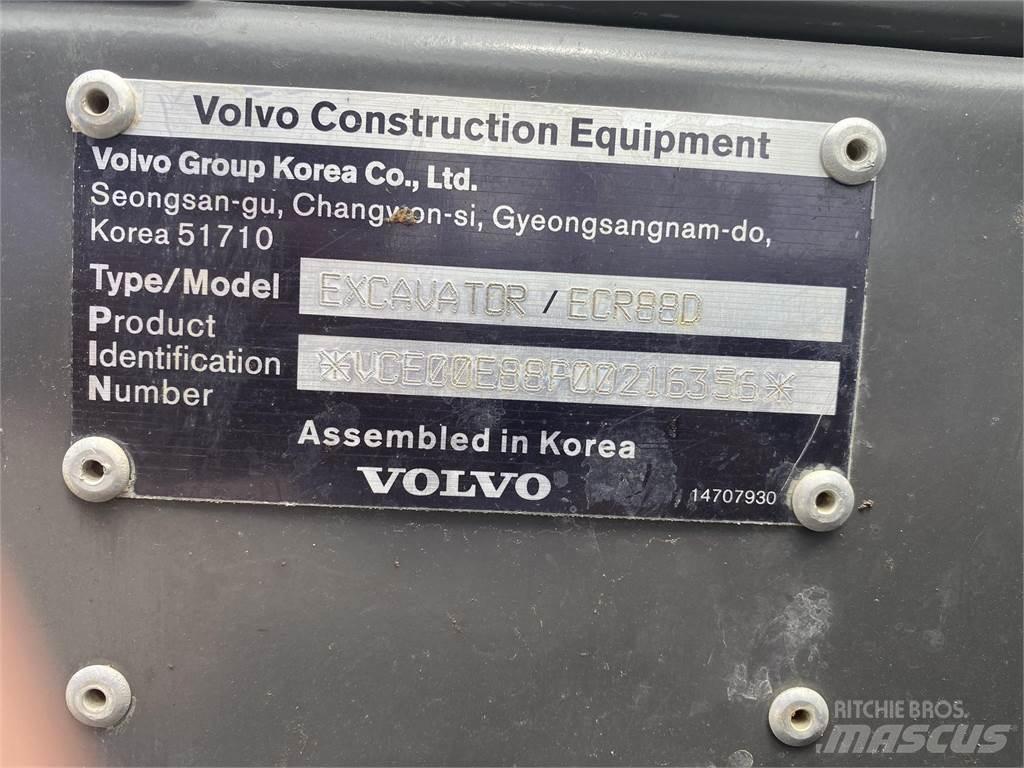Volvo ECR88D Escavadoras de rastos