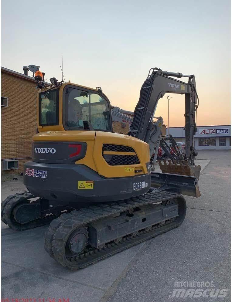 Volvo ECR88D Escavadoras de rastos