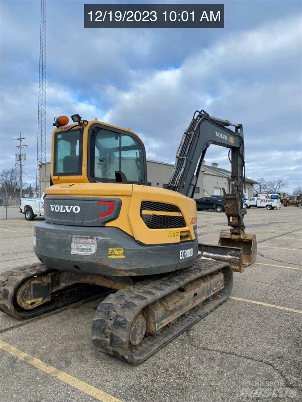 Volvo ECR88D Escavadoras de rastos