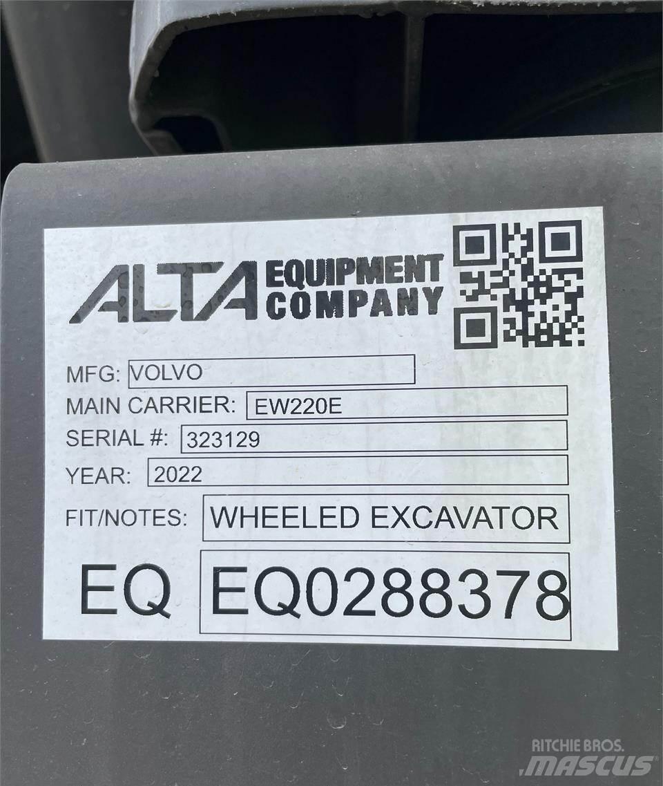 Volvo EW220E Escavadoras de rodas