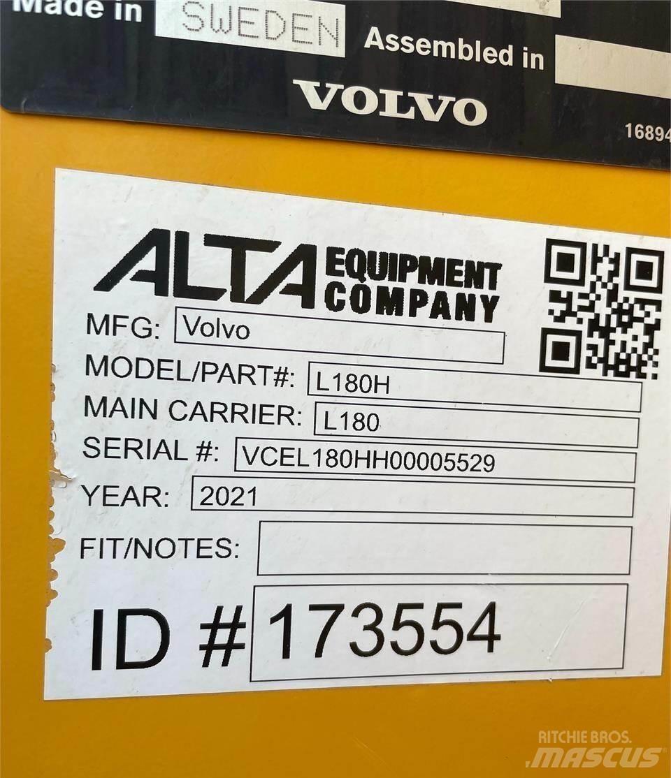Volvo L180H Pás carregadoras de rodas