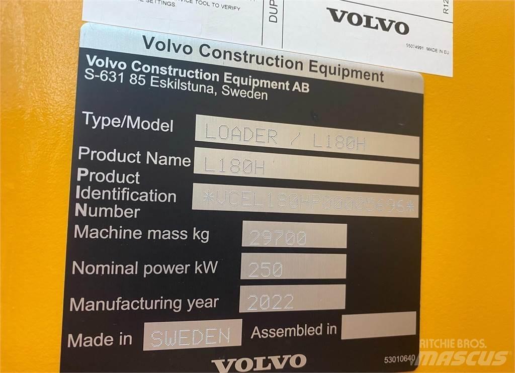 Volvo L180H Pás carregadoras de rodas
