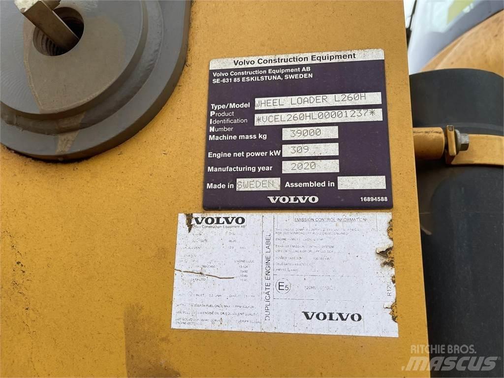 Volvo L260H Pás carregadoras de rodas